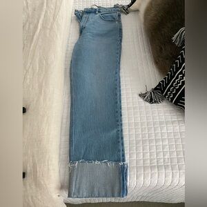 Abercrombie 90s straight ultra high rise jeans